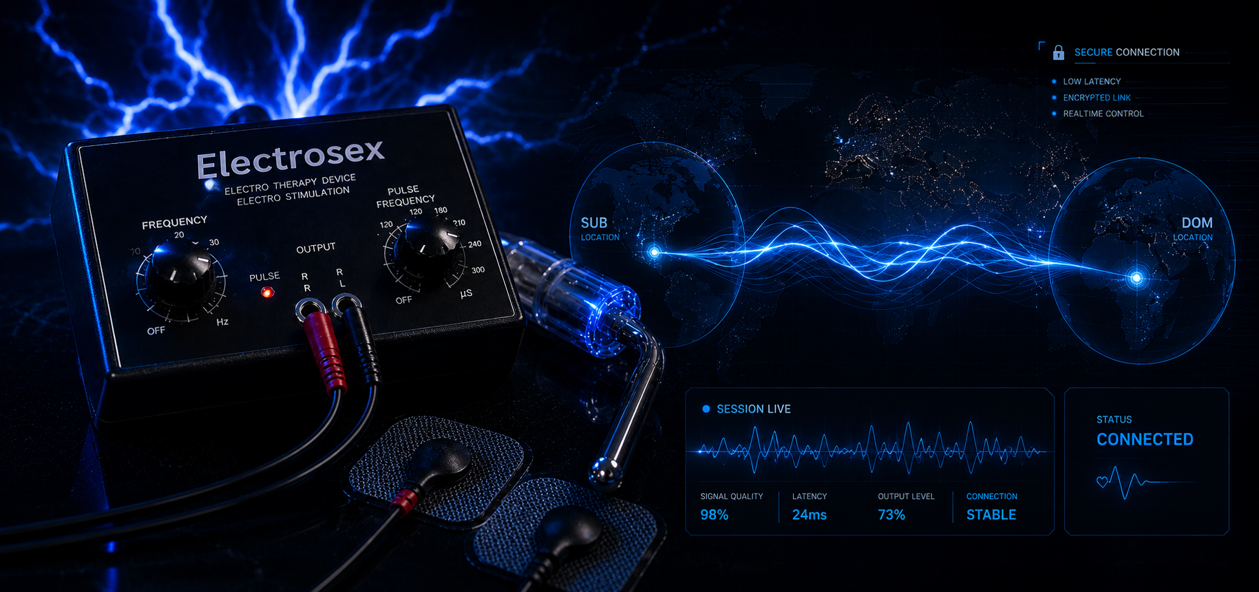 EstimOnline remote e-stim platform